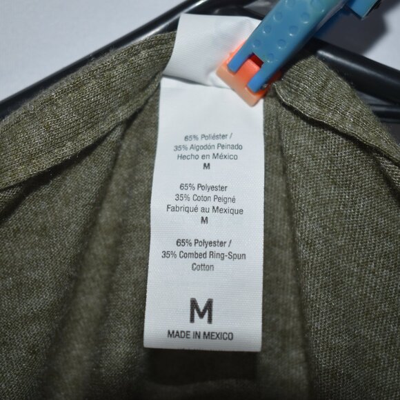 Gender Neutral Soft T-Shirt, Olive Color, Size Medium - Picture 2 of 3